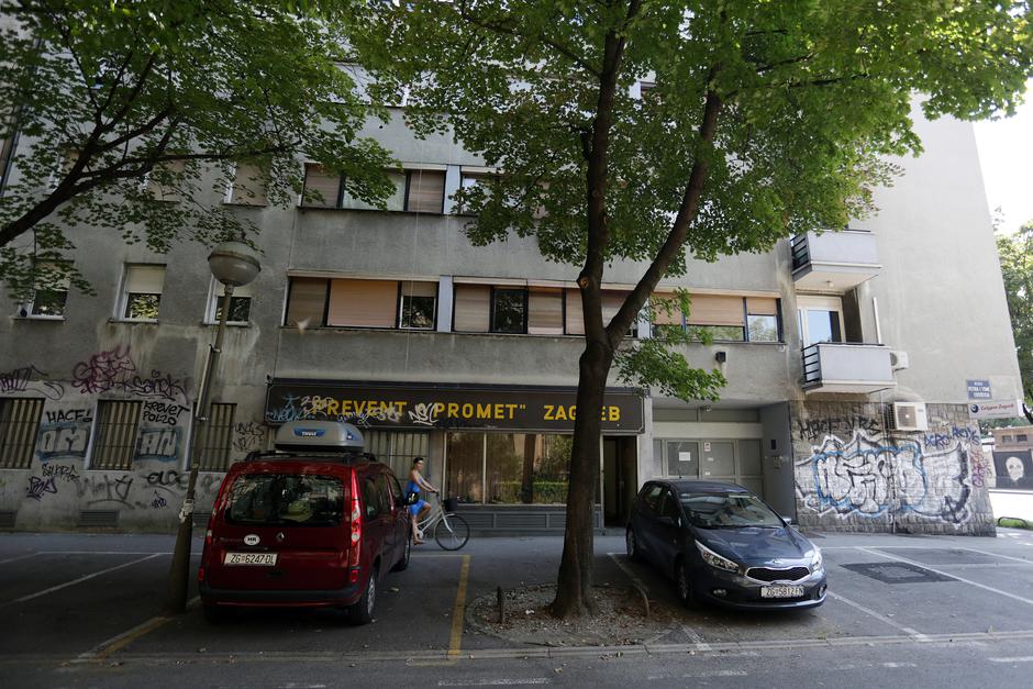 10.08.2015, Zagreb - Zgrada na adresi Petra i Tome Erdodyja 17. Photo: Borna Filic/PIXSELL