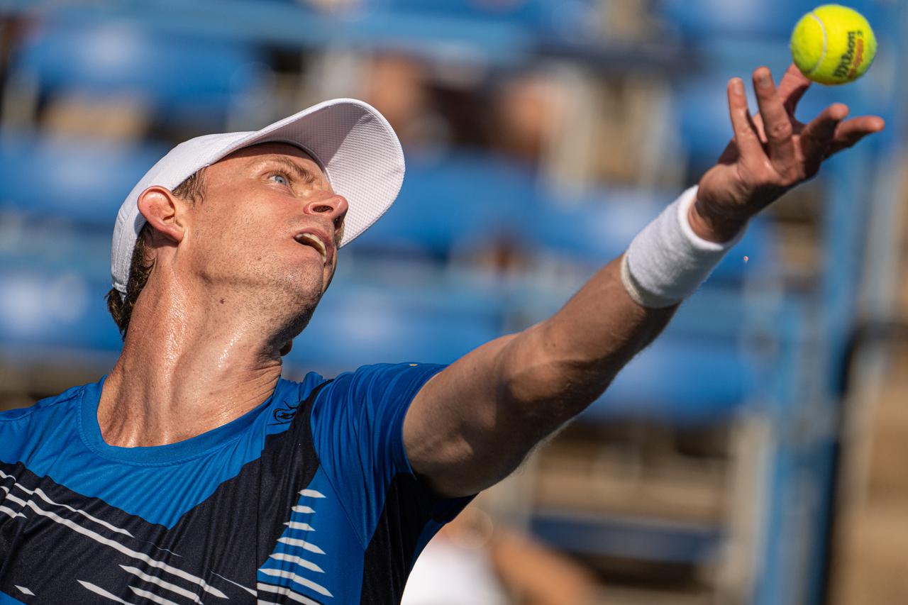 Brooksby Defeats Anderson in First Round Action at Citi Open in DC (8/2/21)