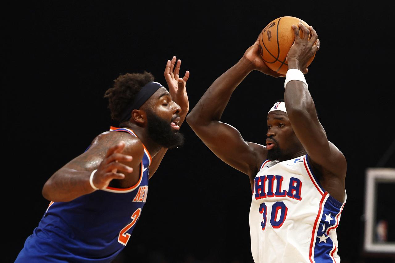 NBA - New York Knicks v Philadelphia 76ers