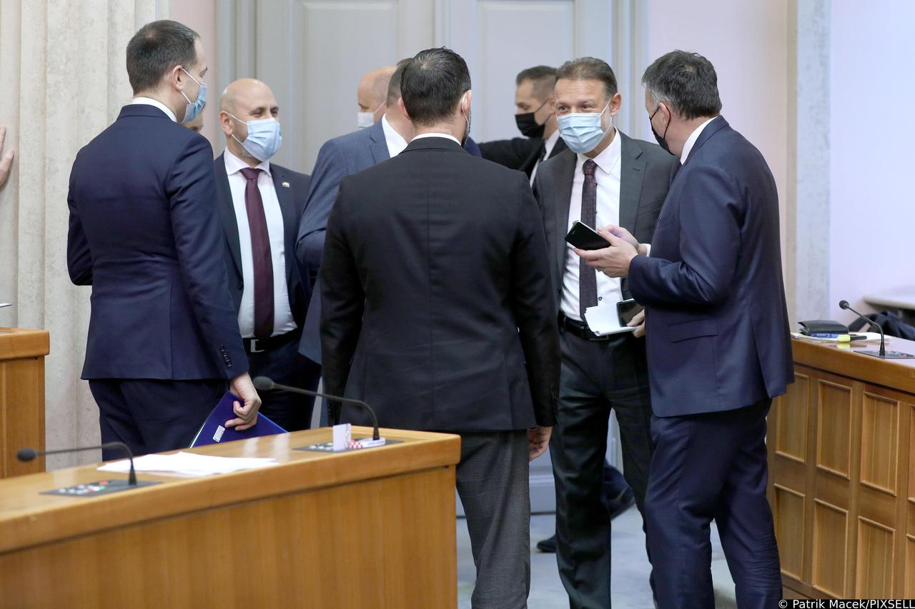 Zagreb: Sabor o amandmanima na prijedlog državnog proračuna za 2022.