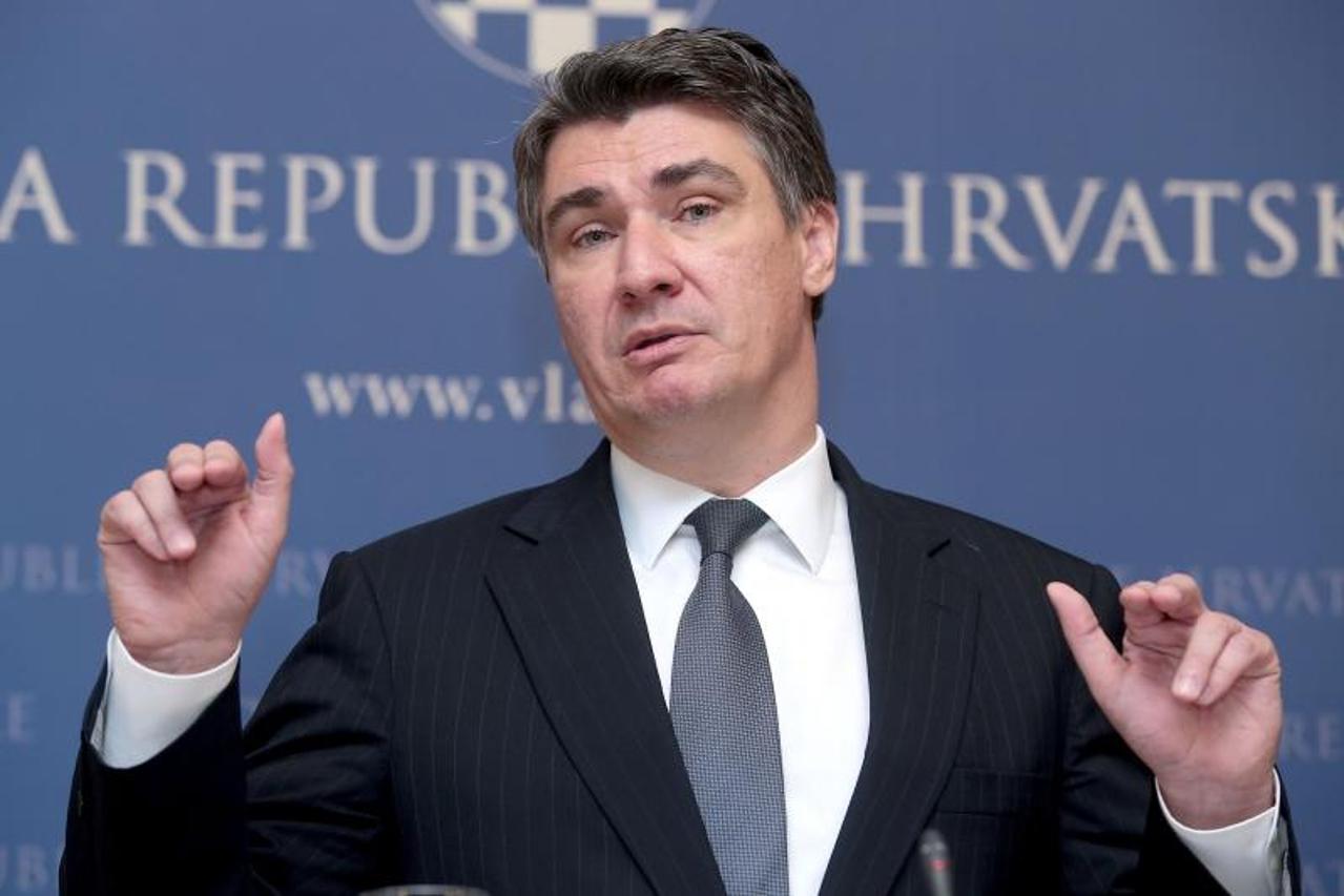 Konferencija za novinare Zorana Milanovića u društvu Borisa Lalovca