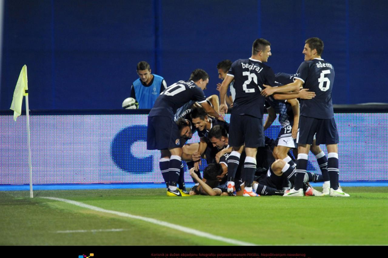 '08.08.2012.,  Zagreb - Uzvratni susret 3. pretkola Lige prvaka na Maksimiru, GNK Dinamo - FC Sheriff.  Photo:Marko Lukunic/PIXSELL '