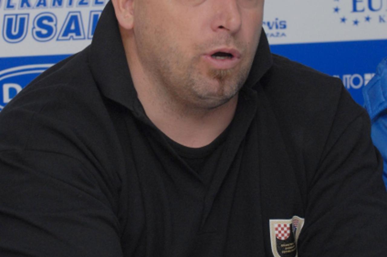'karlovac - Igor Pamic trener NK Karlovca,120410 Photo: Kristina Stedul Fabac/PIXSELL'
