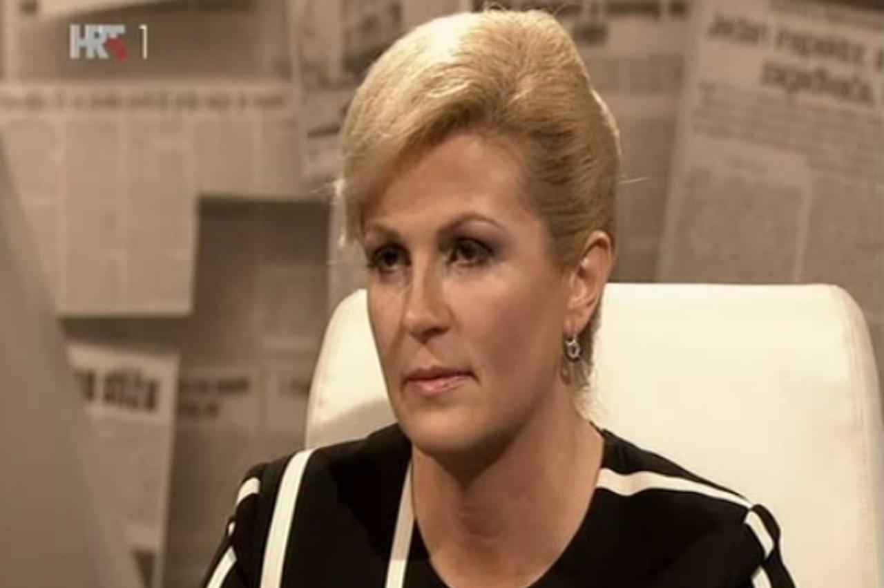 Kolinda Grabar Kitarović u Nedjeljom u 2
