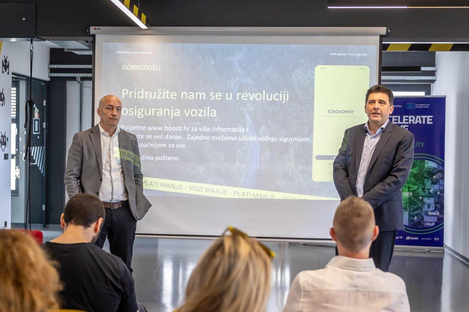 Marijan Kralj i Sanel Volarić, Groupama osiguranje