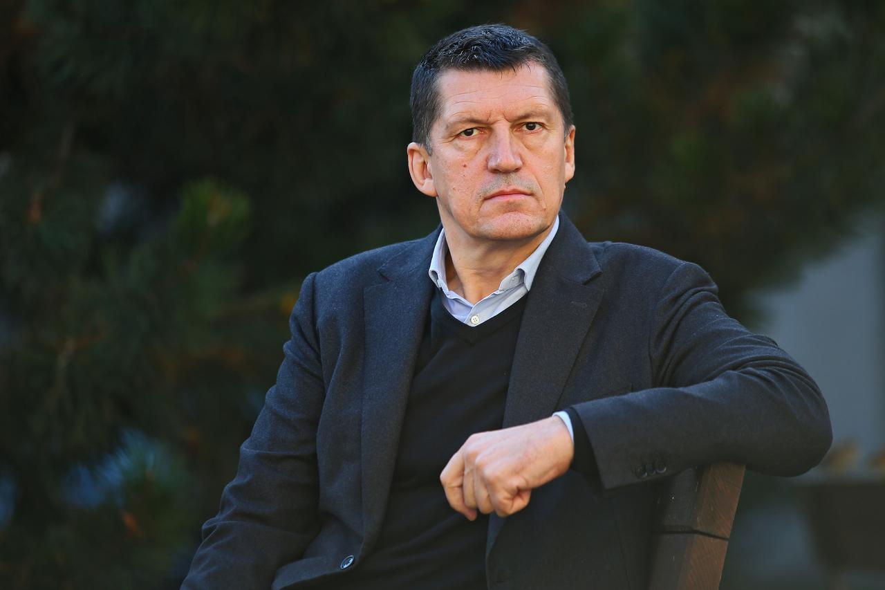 10.11.2016., Zagreb - Ivo Lucic, povjesnicar. Photo: Jurica Galoic/PIXSELL
