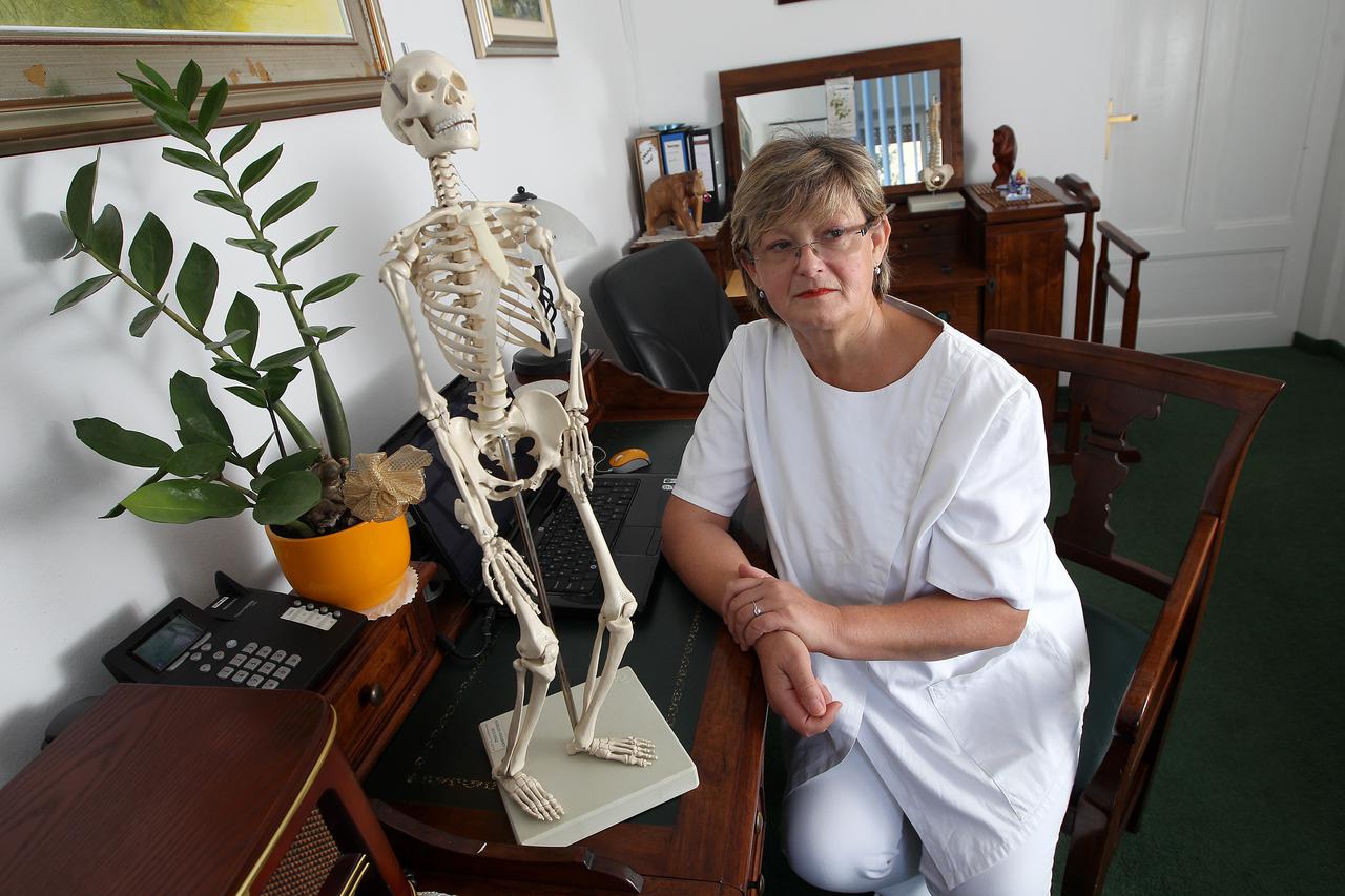 05.09.2014., Zagreb - Jadranka Brozd, privatni fizioterapeut. Photo: Boris Scitar/Vecernji list/PIXSELL