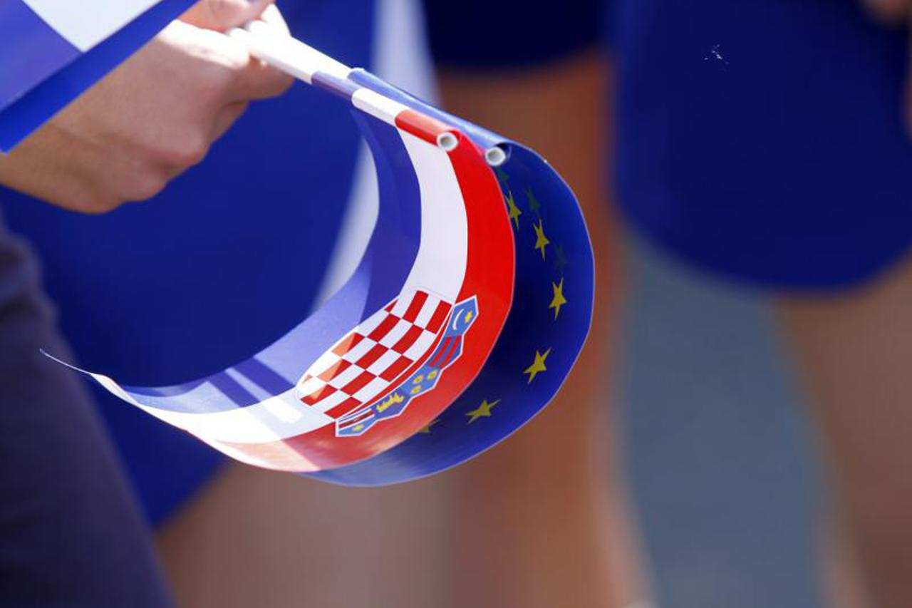 zastave Hrvatska EU