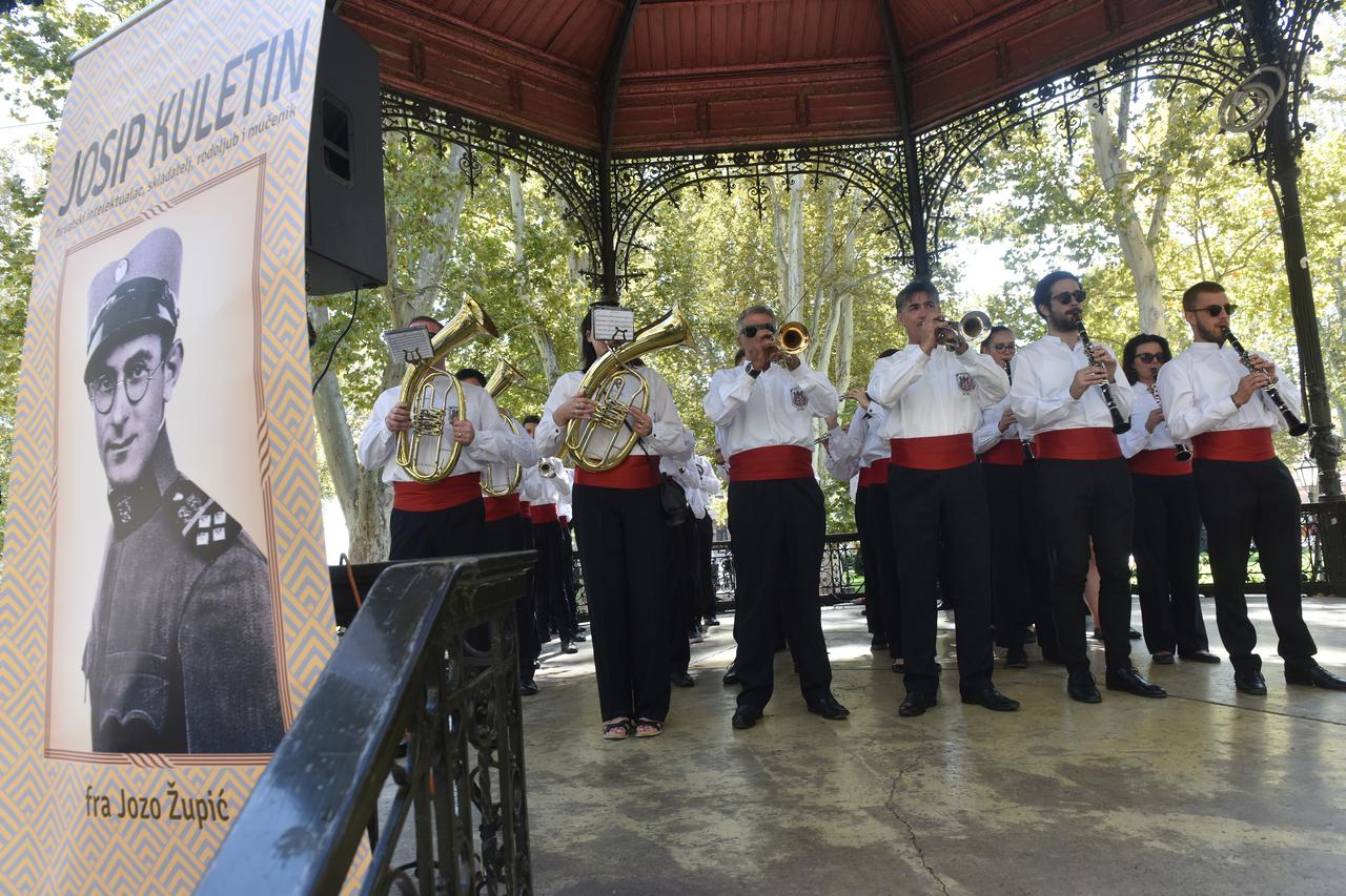 Promocija knjige fra Joze Župića o Josipu Kuletinu, autoru alkarske koračnice