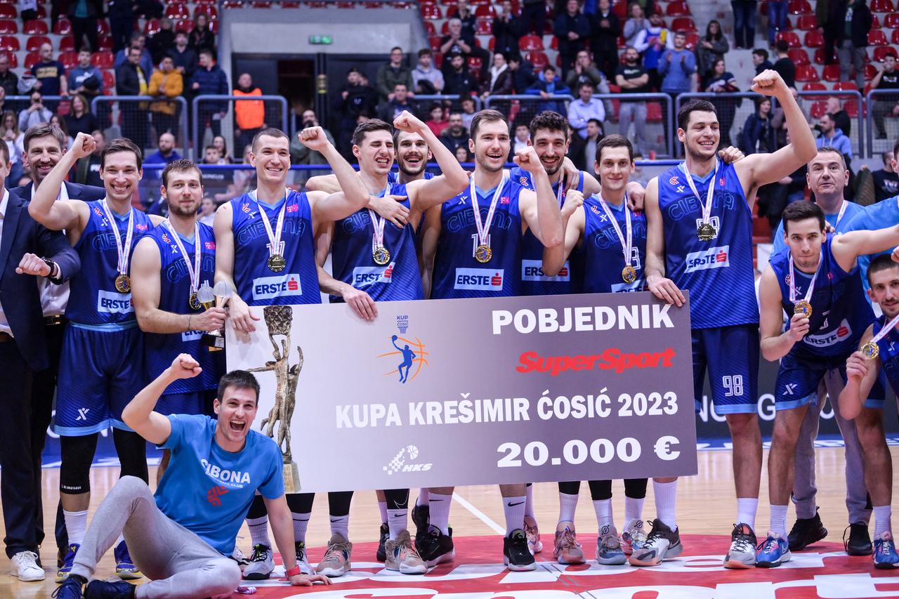 Košarkaši Cibone obranili naslov pobjednika Kupa "Krešimir Ćosić" pobjedom nad Cedevitom Junior 66:86