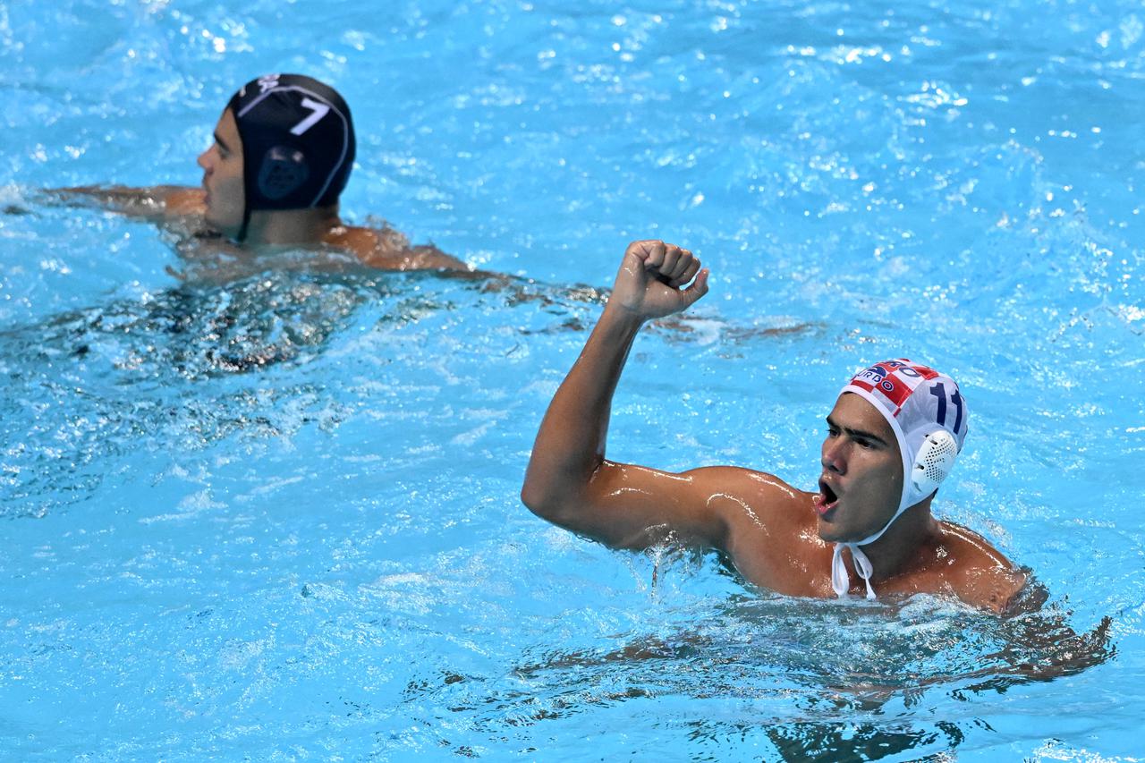 Europsko prvenstvo u vaterpolu za muškarce, Hrvatska - Francuska