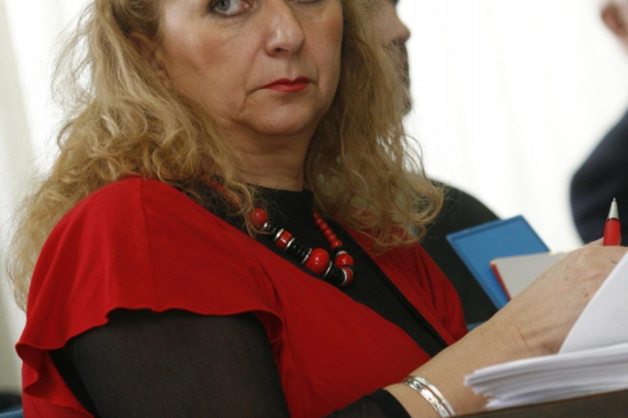 '15.03.2010., Koprivnica - Verica Rupcic, HDZ-ova clanica Zupanijske skupstine. Iz arhive, za VL Podravina i Prigorje. Photo: Marijan Susenj'