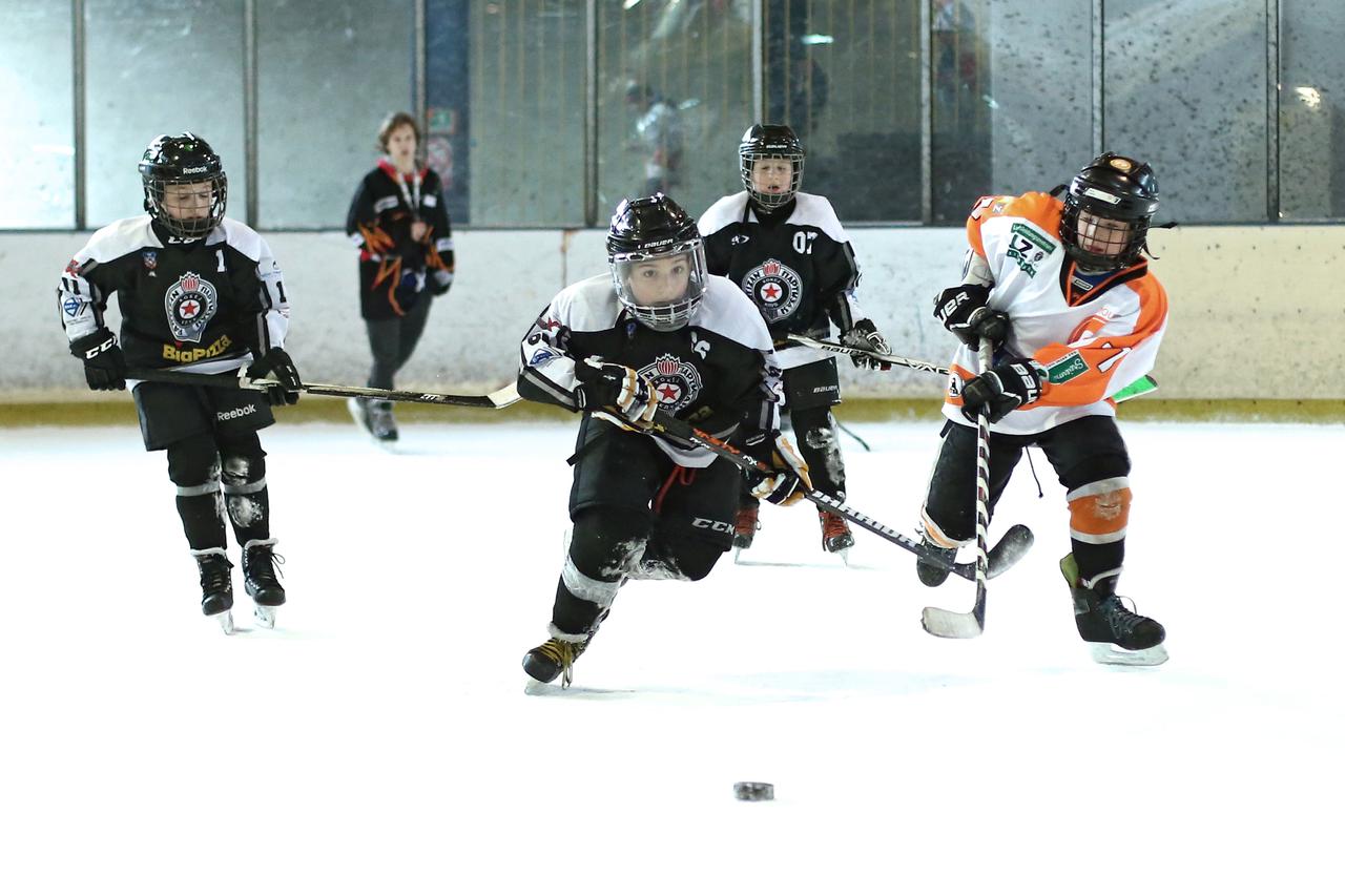 Zagreb:  Me?unarodni turnir mladih uzrasta hokeja na ledu