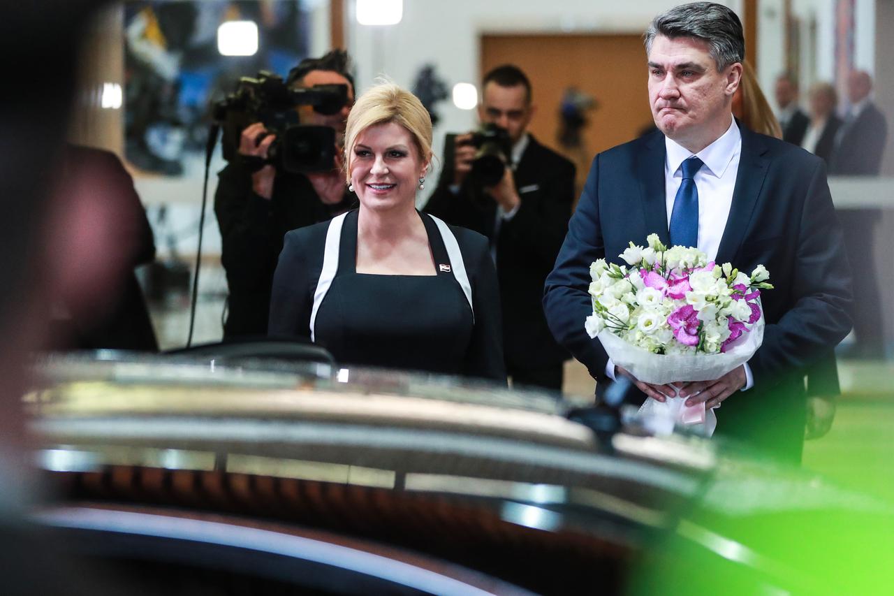 Svečana ceremonija inauguracije izabranog predsjednika Republike Hrvatske Zorana Milanovića