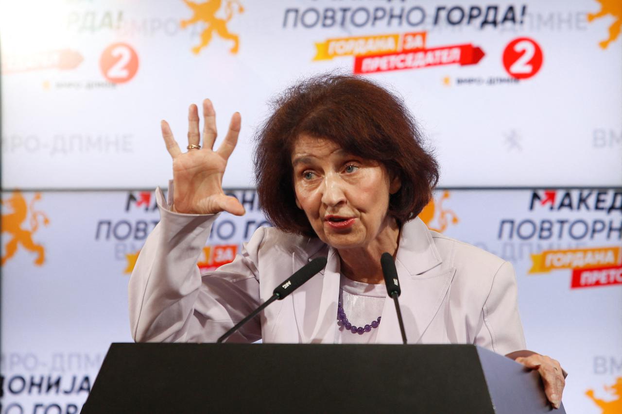 North Macedonia holds first round of presidential elections, in Skopje