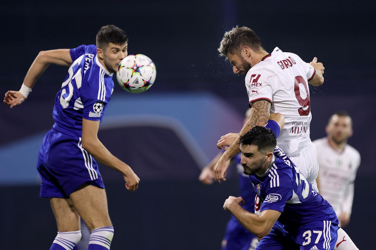 Susret Dinama i Milana u petom kolu UEFA Lige prvaka
