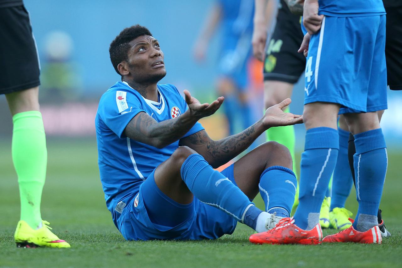 03.03.2015.,  Zagreb, stadion Maksimir - Hrvatski nogometni kup, cetvrtfinale, druga utakmica, GNK Dinamo -  NK Istra 1961. Junior Fernandes. Photo: Igor Kralj/PIXSELL