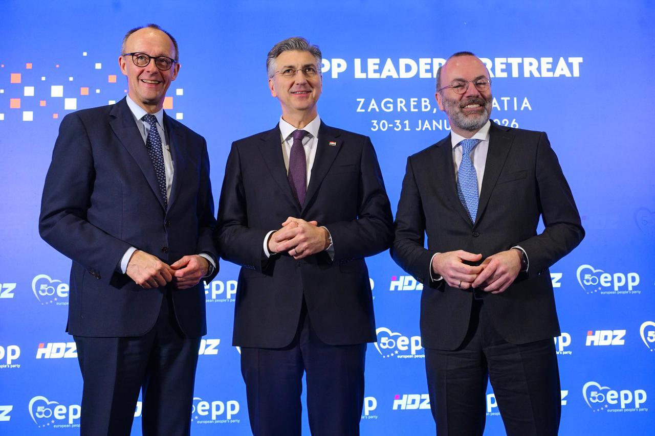 Zagreb: Andrej Plenković dočekao čelnike Europske pučke stranke