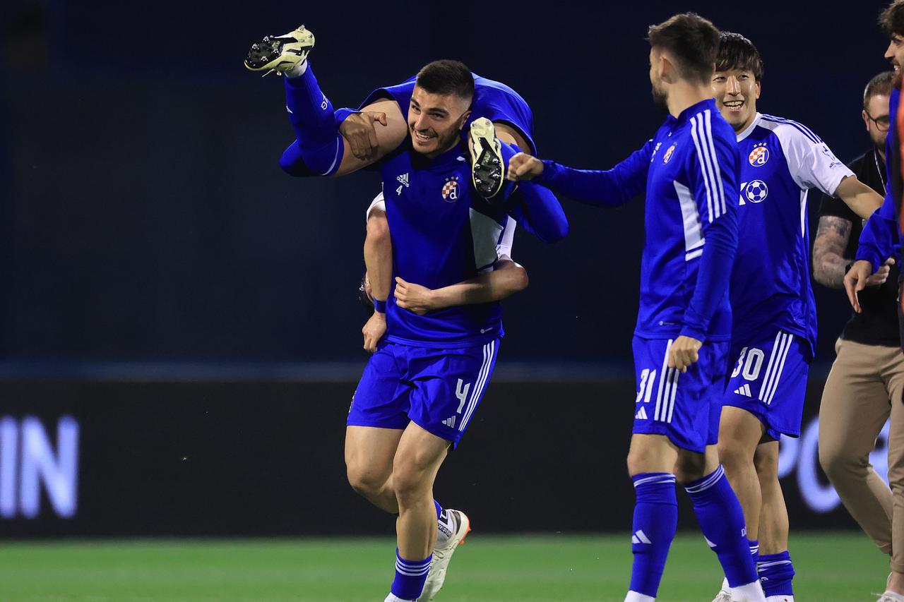 Zagreb: Utakmica između Dinama i Osijeka u 34. kolu SuperSport HNL