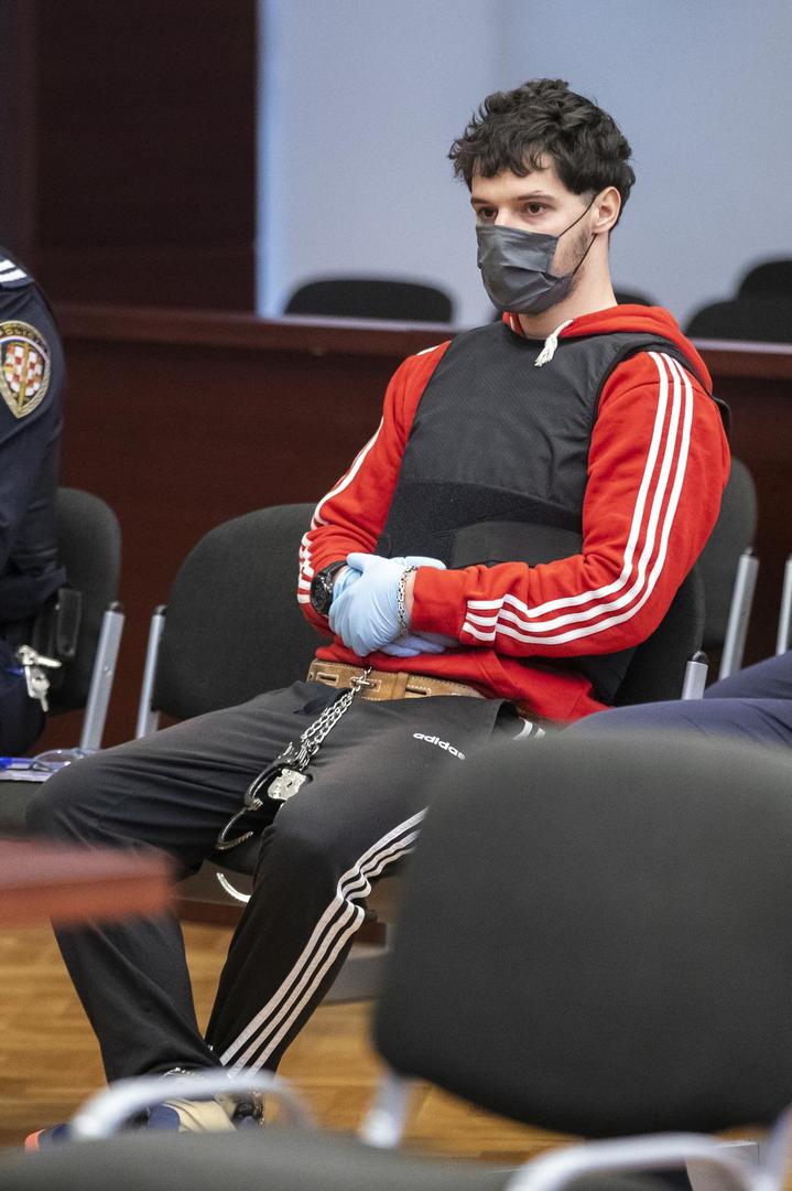 18.12.2020., Split - Nastavak sudjenja Filipu Zavadlavu optuzenom za trostruko ubojstvo.
Photo: Miroslav Lelas/PIXSELL