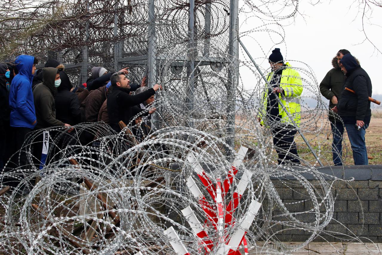 Migranti na tursko-grčkoj granici
