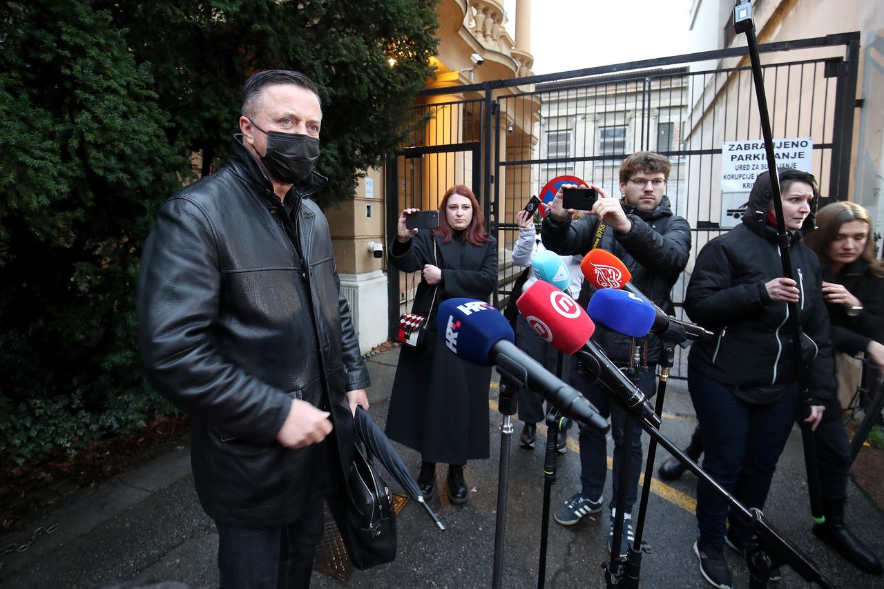 Zagreb: Odvjetnik ministra Horvata dao izjavu medijima