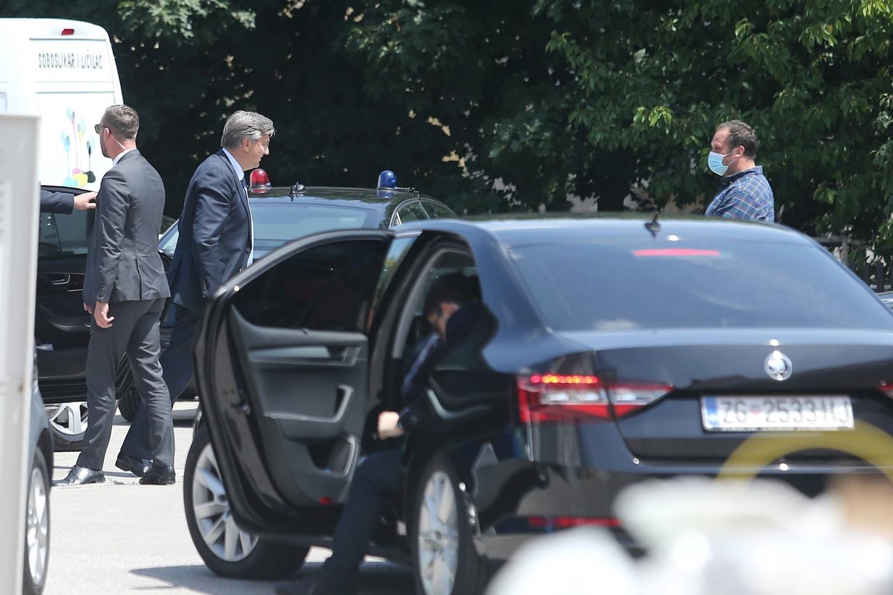 Zagreb: Dolazak koalicijskih partnera na sastanak s premijerom