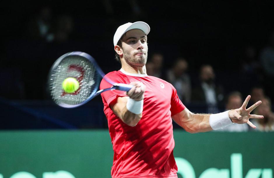 Malaga: Davis Cup, polufinale, Thanasi Kokkinakis - Borna Ćorić