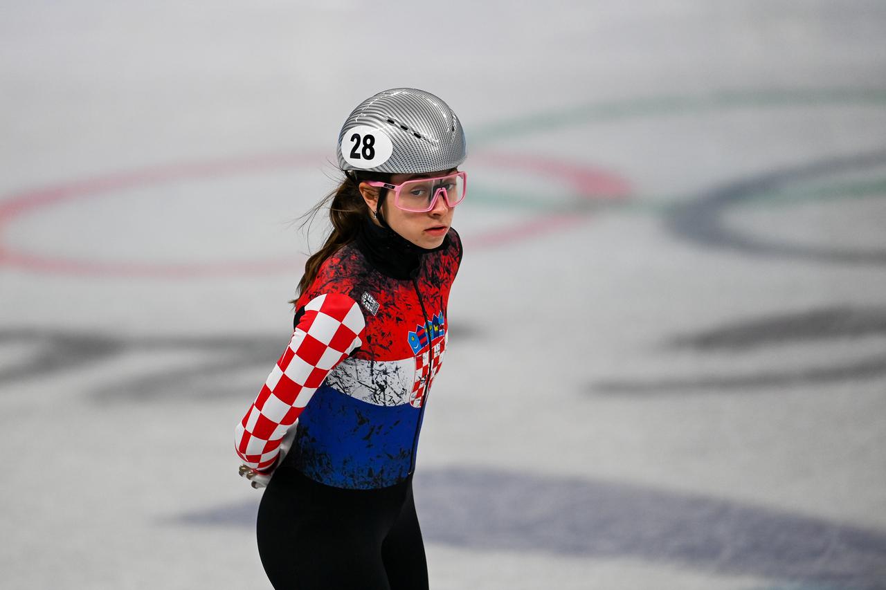 ZOI: Valentina Aščić s novim rekordom Hrvatske nije uspjela izboriti polufinale na 1500 m