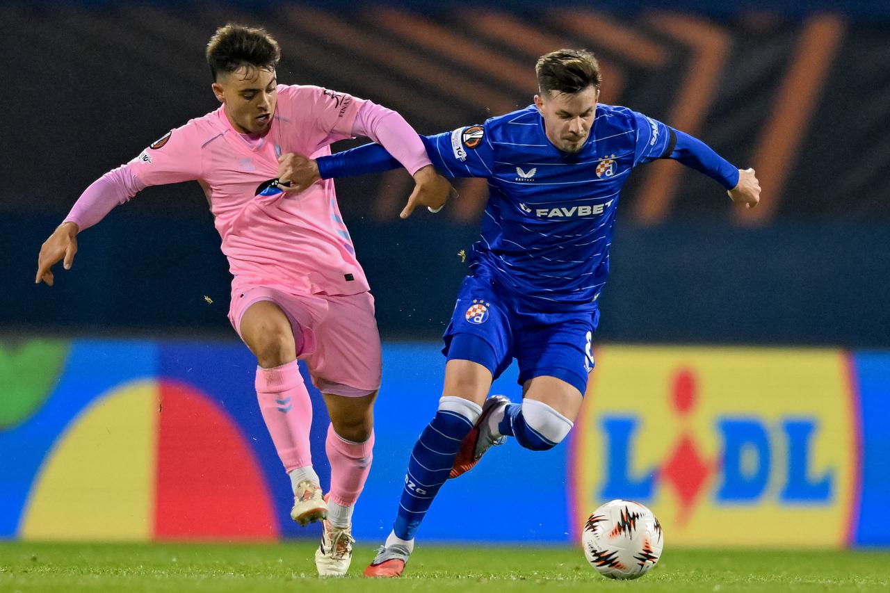 Zagreb: UEFA Europska liga, grupna faza, 4. kolo, GNK Dinamo - Celta Vigo