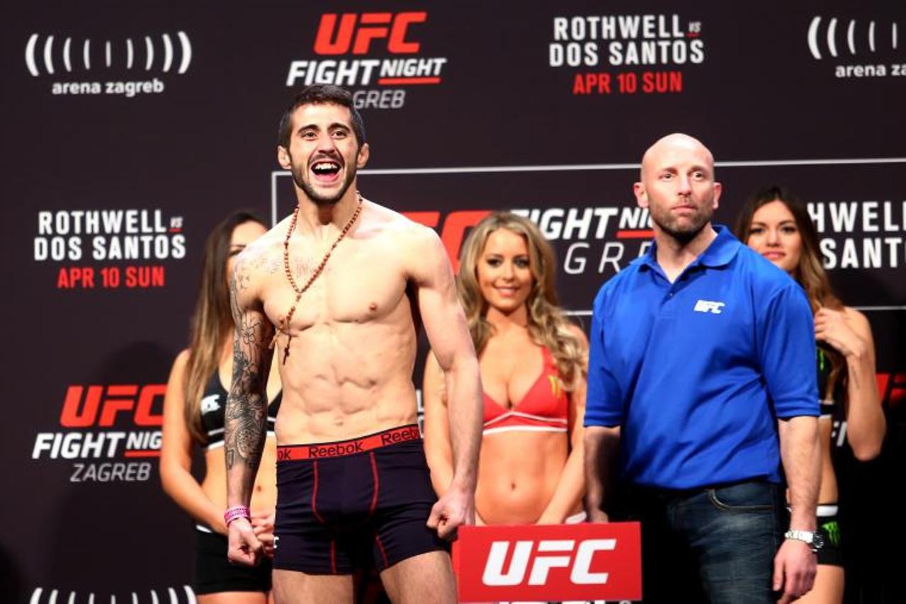 UFC u Zagrebu, vaganje