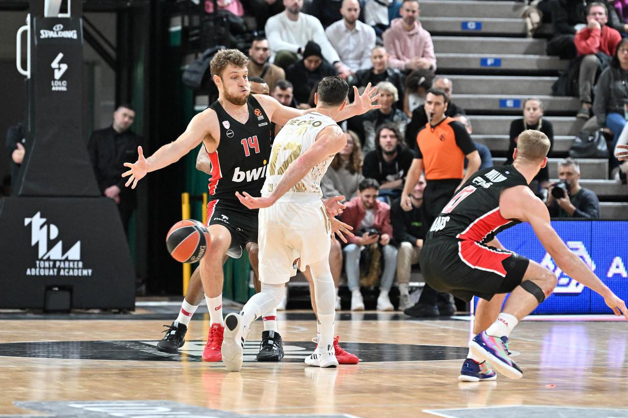 Basketball Euroligue 2022 - Match "LDLC Asvel - Olympiakos Le Pirée (77-75)" à Villeurbane