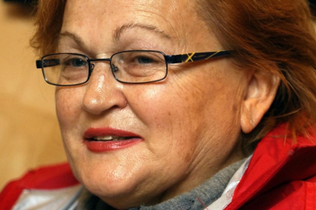 'varazdin/medjimurje, 16.06.2009., varazdin, predsjednica sdp-a ogranka varazdin dubravka biberdzic Photo: Marko Jurinec/Vecernji list'