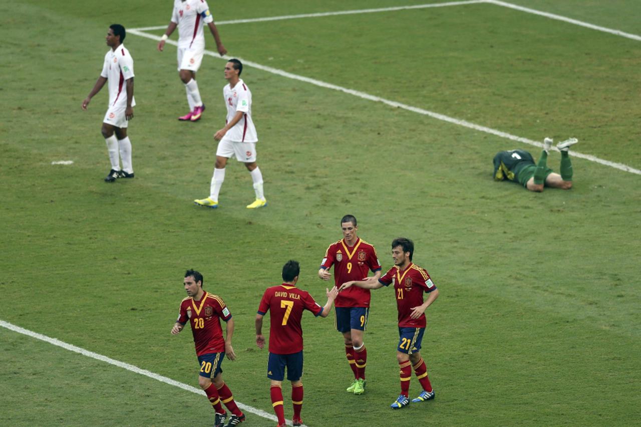 Španjolska, Tahiti, Kup konfederacija (1)