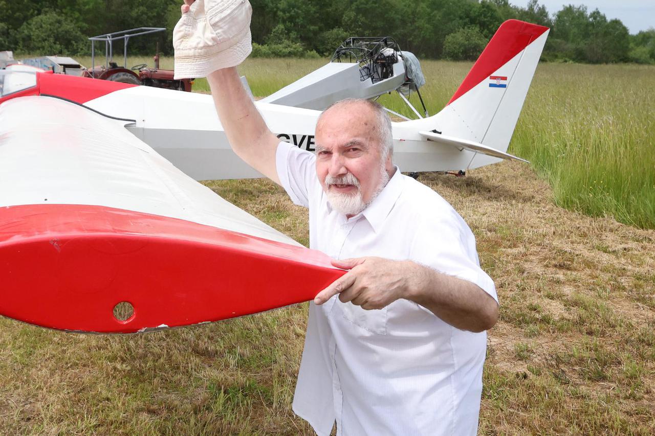 Zagreb: Pilot sportske jedrilice Ivan Petak
