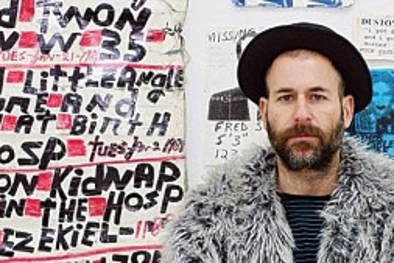 'Kenneth Goldsmith, americki pjesnik i predavac, ove godine postao prvi pjesnicki laureat muzeja MoMa u New Yorku. Gost zagrebačkog net-kluba MaMa 07. 2013.'