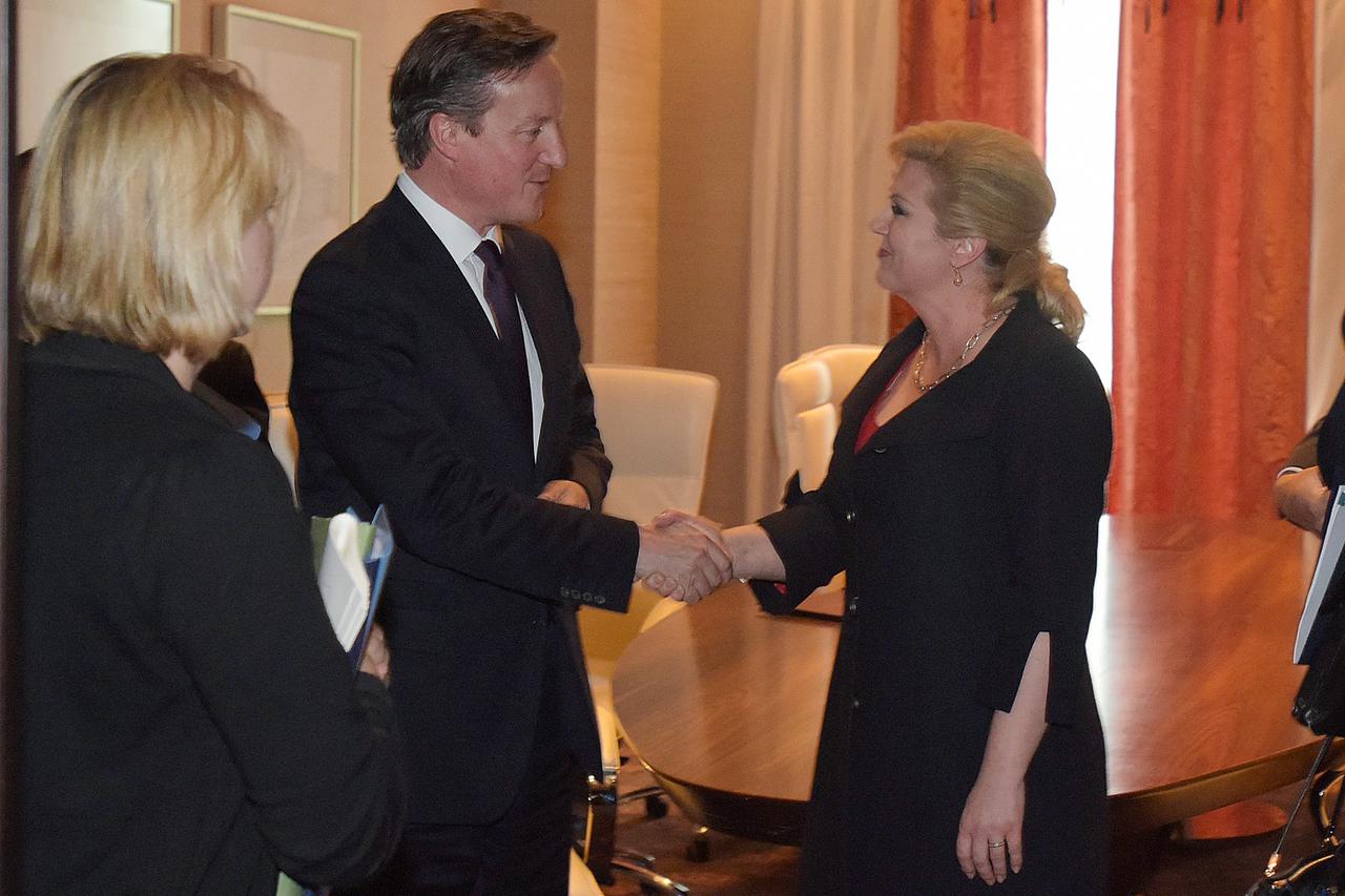 Kolinda Grabar-Kitarović,David Cameron