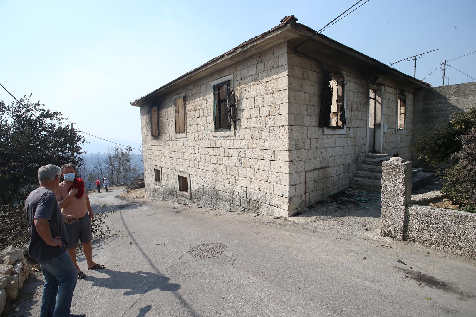 Ova su mjesta na području koje je zahvatio veliki požar.