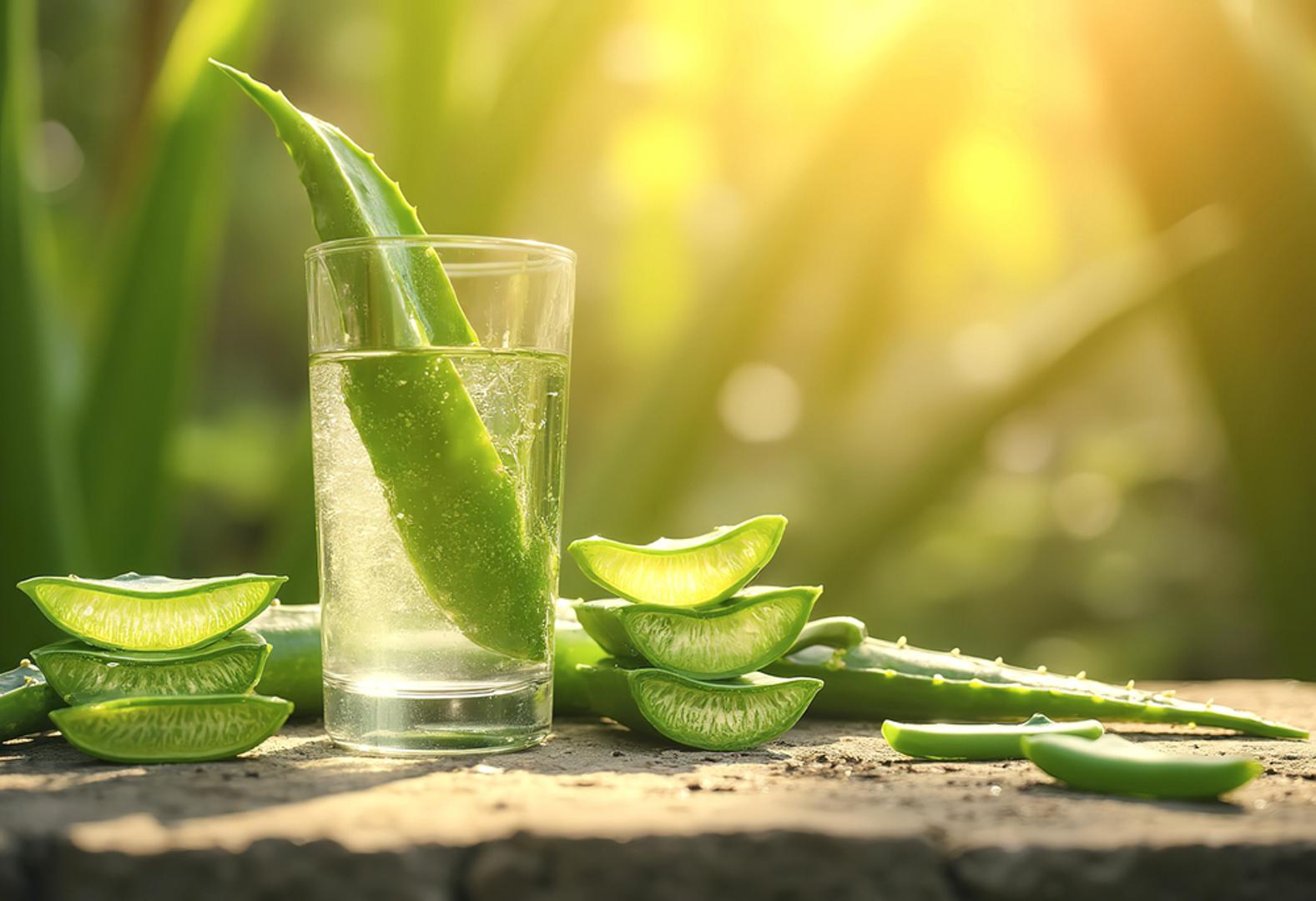 Aloe vera sok: Aloe vera smiruje upalu i potiče obnovu tkiva. Preporučuje se konzumirati 50-100 ml čistog, neslađenog soka dnevno prije jela. Važno je koristiti sok bez aloina, koji može imati laksativno djelovanje. Umirujuća svojstva aloe vere pomažu kod osjećaja pečenja i žgaravice.