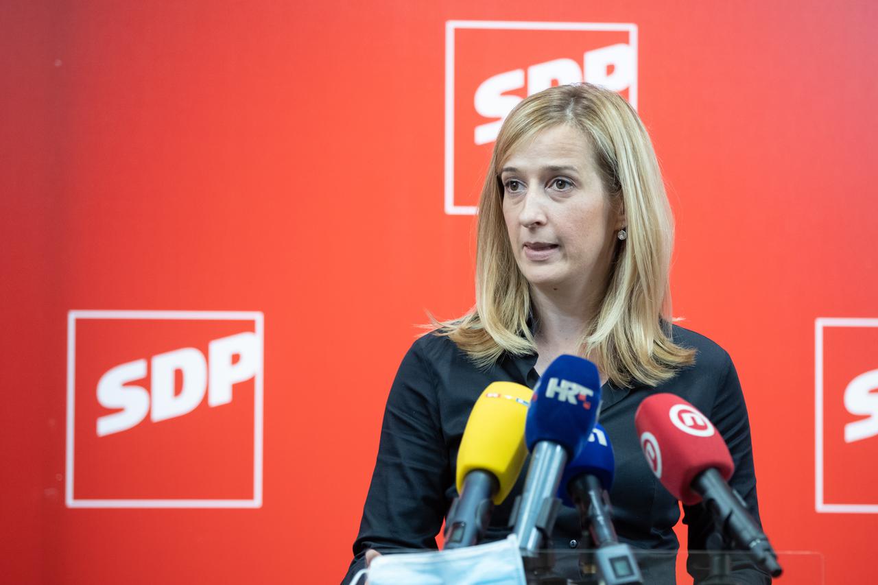 Zagreb: Mirela Ahmetović najavila je kandidaturu za predsjednicu SDP-a