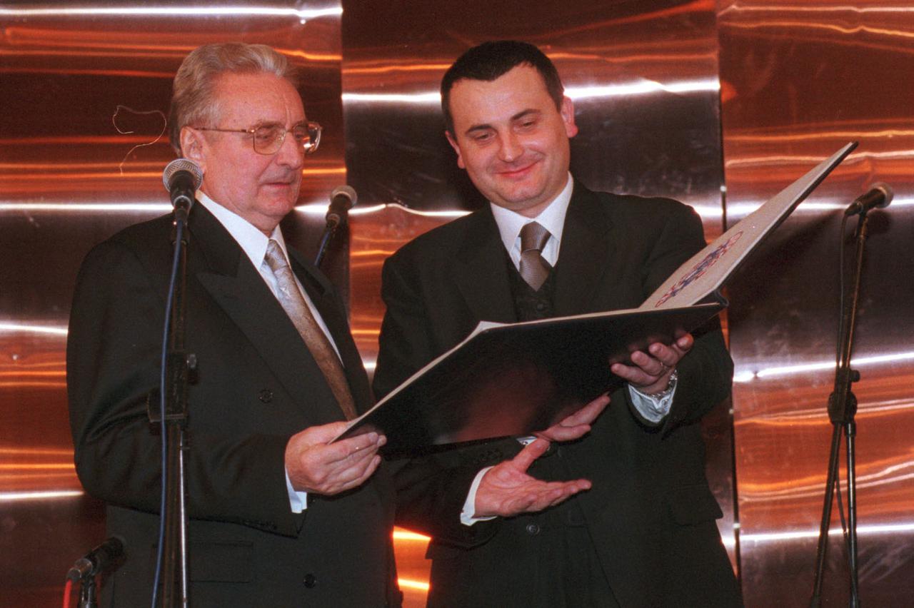 Franjo Tuđman i Zlatko Canjuga
