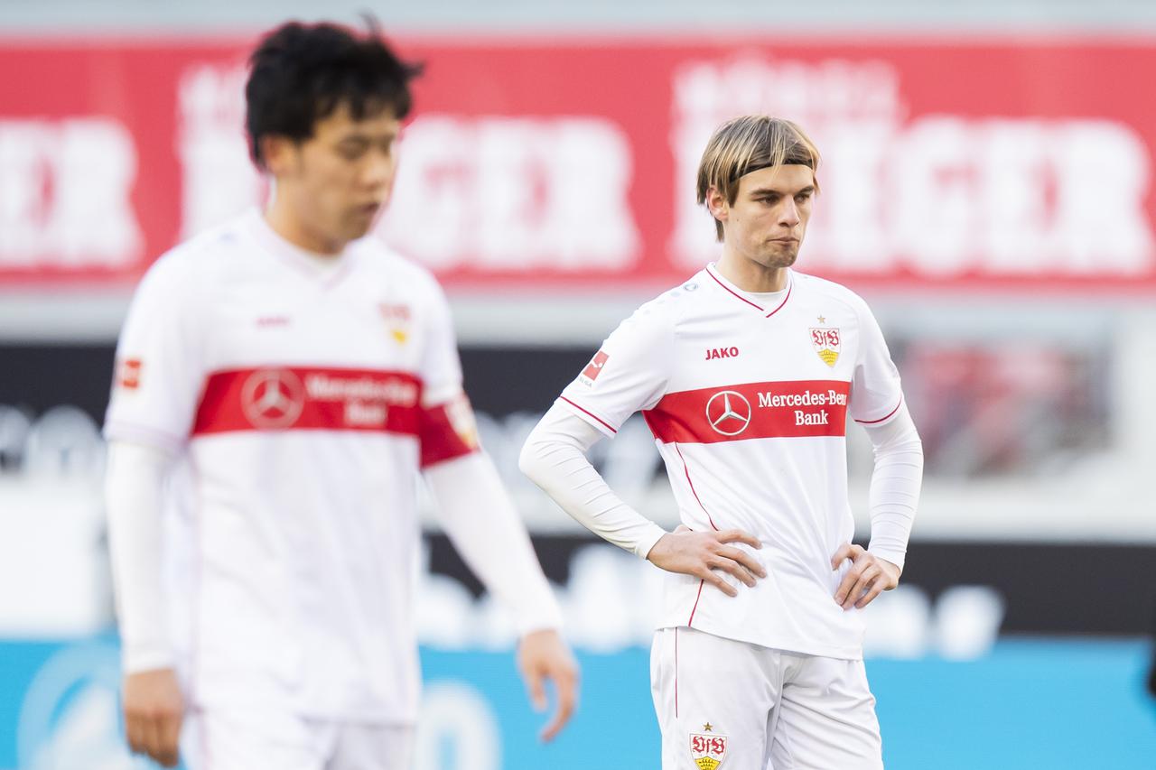 Football: Bundesliga, VfB Stuttgart - Hertha BSC