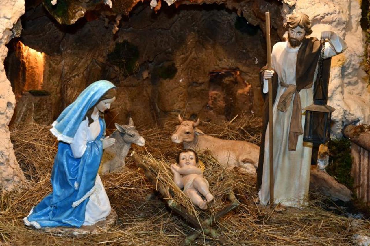 Božićne jaslice u Kistanje
