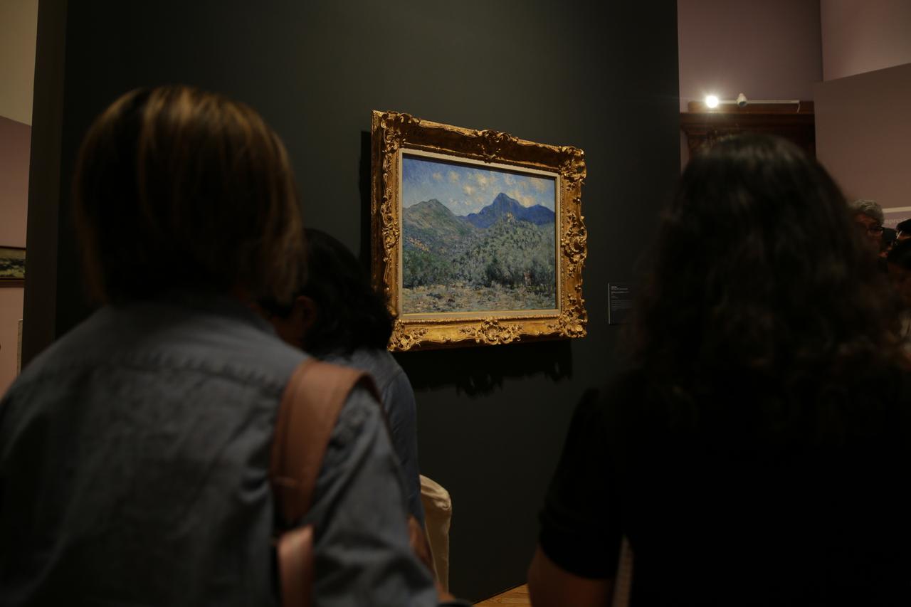 Ilustracija muzej Monet