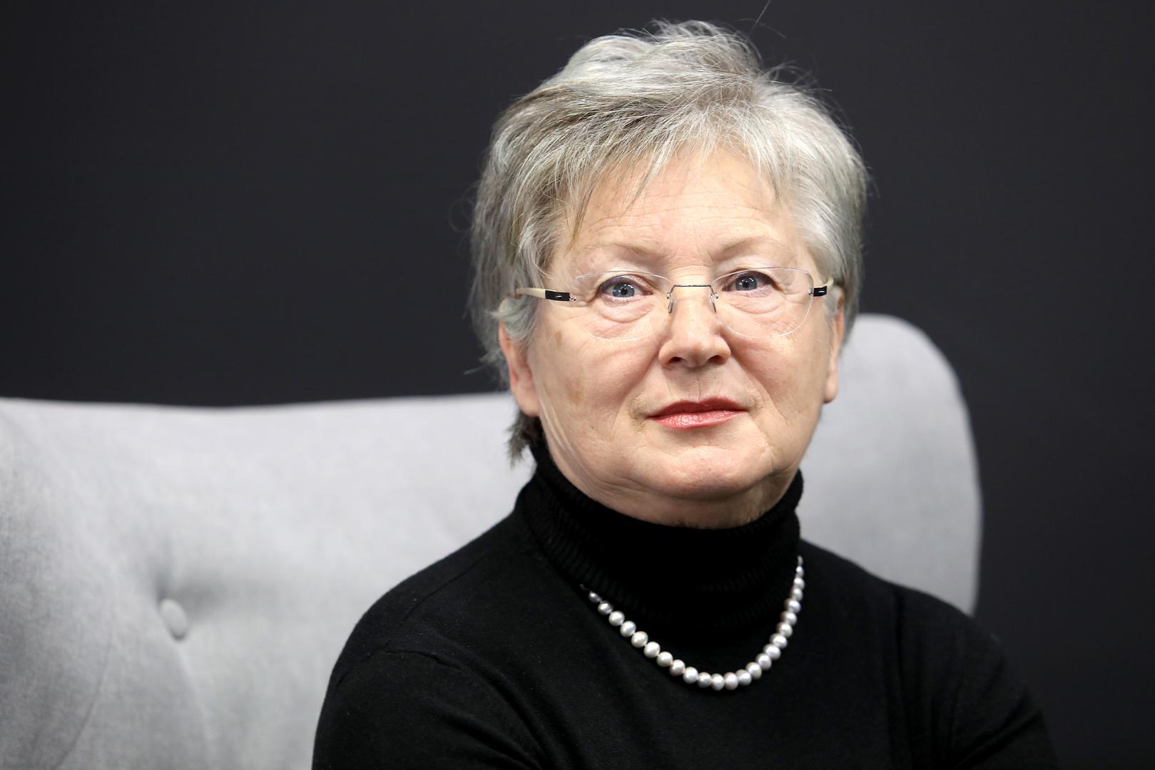 04.02.2021., Zagreb - Dr. sc. Vesna Vlahovic Stetic, redovita profesorica Odsjeka za psihologiju Filozofskog fakulteta u Zagrebu. Photo: Boris Scitar/Vecernji list/PIXSELL