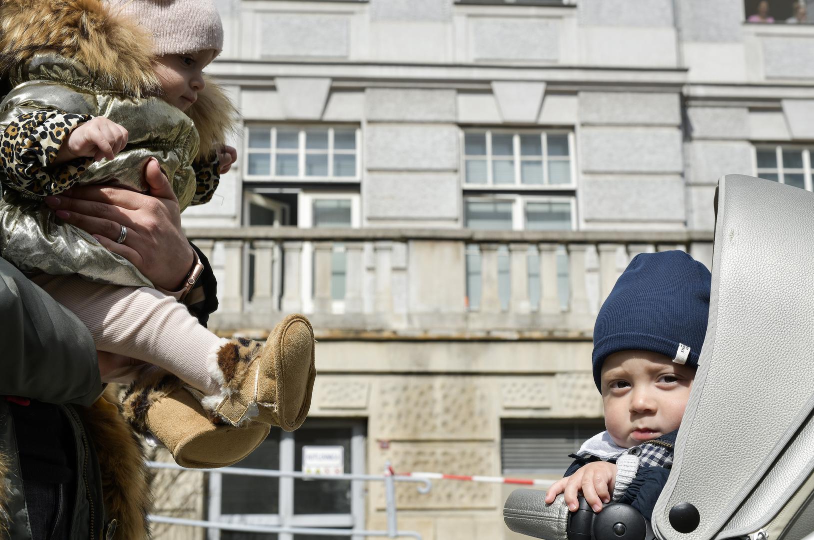 19.03.2021., Zagreb- Rodilje i bebe koje su za vrijeme zagrebackog potresa bile u Petrovoj bolnici.
Photo: Sandra Simunovic/PIXSELL