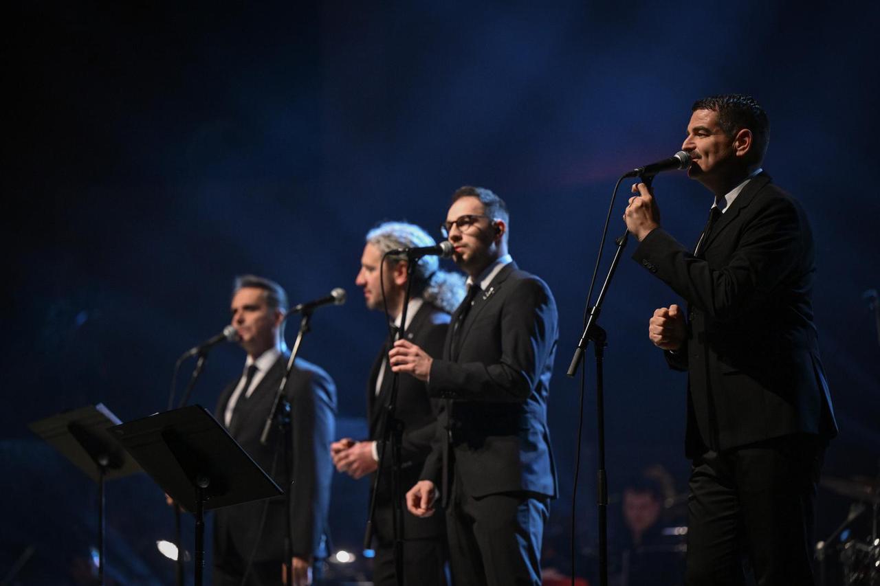 Zagreb: Koncert 4 Tenora u Koncertnoj dvorani Vatroslav Lisinski