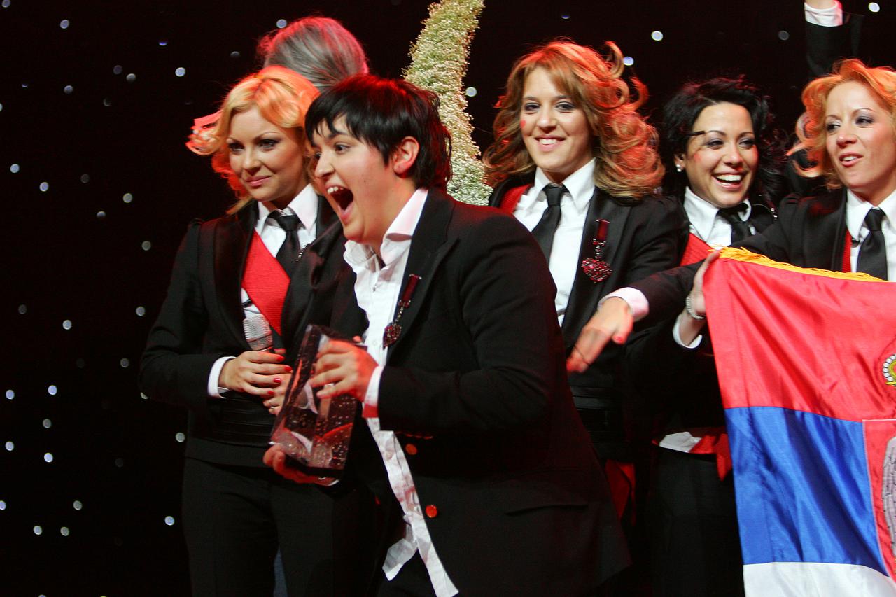 ARHIVA - Eurovizija 2007., Dado Topić i Dragonfly nisu se plasirali u finale, Marija Šerifović pobjednica