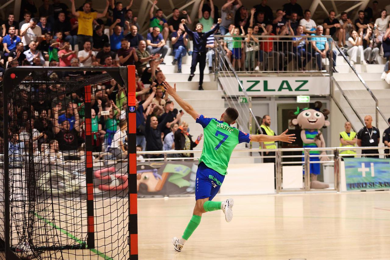 Treća utakmica finala SuperSport HMNL-a između Olmissuma i Futsal Dinama