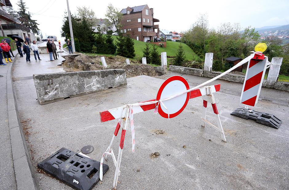 Klizište Šestinski prilaz